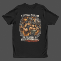 Image 3 of Stay On Guard Tee Print 2