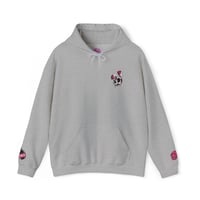 Image 2 of Roadkill Sam (Pink) Premium Embroidered Hoodie