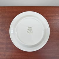 Image 2 of Arabia Finland Krokus Black and White Cake Plate