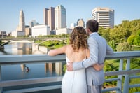 Image 3 of ✨ Petite Engagement Sessions: Columbus Skyline Edition ✨