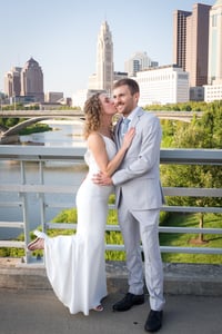 Image 2 of ✨ Petite Engagement Sessions: Columbus Skyline Edition ✨