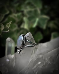 Image 2 of Double band oval moonstone 