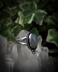 Image 3 of Double band oval moonstone 