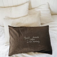 sweet dreams + coffee in the morning - chocolate