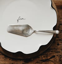 Image 2 of stamped cake server - eat cake