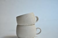 Image 2 of Espresso Cup – Matte White & Rose