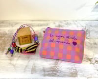 Image 2 of Monedero o neceser bordado  La mejor abuela del mundo