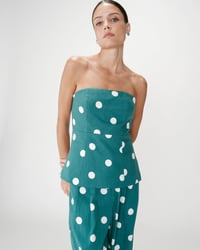 Image 1 of Top Wixie Lunares Verde