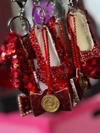 Image 2 of Dorothy’s ruby slipper bag charms The wizard of oz