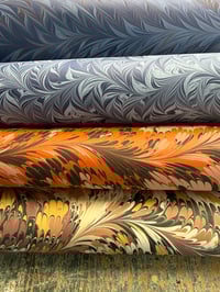Image 1 of Marbled Paper Assorted Listing - Sheets 17-20 (to purchase individually) 
