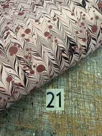 Image 2 of Marbled Paper Assorted Listing - Sheets 21-24 (to purchase individually) 
