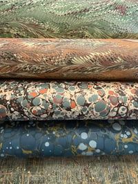 Image 1 of Marbled Paper Assorted Listing - Sheets 25-28 (to purchase individually) 
