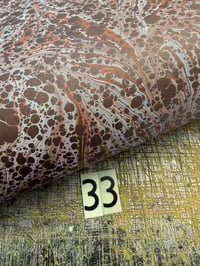 Image 2 of Marbled Paper Assorted Listing - Sheets 33-36 (to purchase individually)