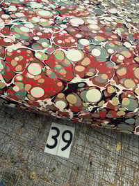 Image 4 of Marbled Paper Assorted Listing -  Sheets 37-40 (to purchase individually)