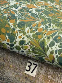 Image 2 of Marbled Paper Assorted Listing -  Sheets 37-40 (to purchase individually)