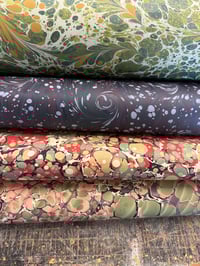 Image 1 of Marbled Paper Assorted Listing -  Sheets 37-40 (to purchase individually)