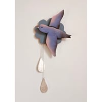 Image 1 of Bird with silver drops