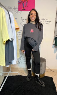 Image 1 of Maglia maniche lunghe I LOVE MY BODY