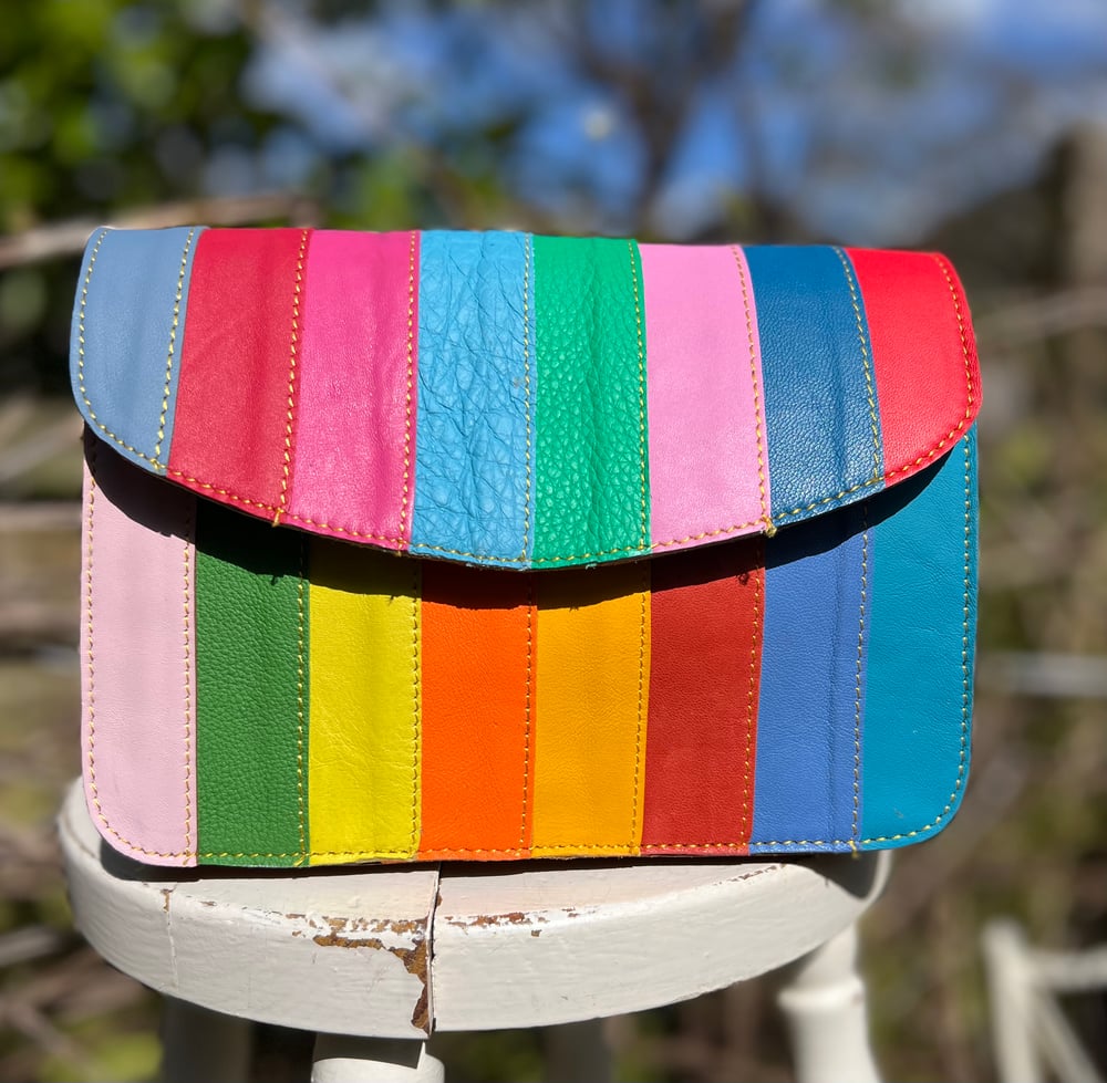 Image of Multicoloured Stripe -#33A