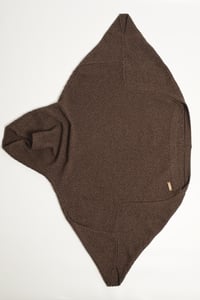 Image 1 of merino butterfly sweater - mocha brown