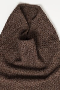 Image 5 of merino butterfly sweater - mocha brown