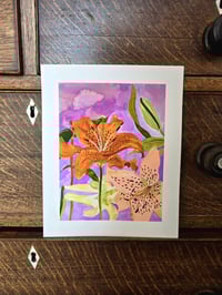 Image 3 of "Lilies" Original