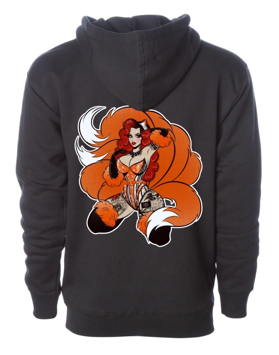 Nine tailed sales fox hoodie