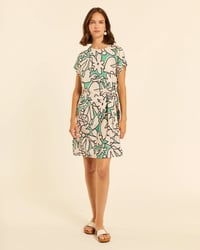 Image 1 of Vestido corto anudado kubiste de Pepaloves