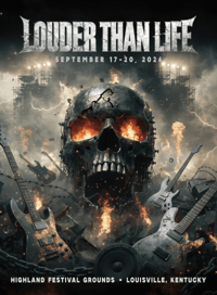 Unofficial Louder Than Life 2026 Poster