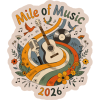 Unofficial Mile of Music 2026 Sticker
