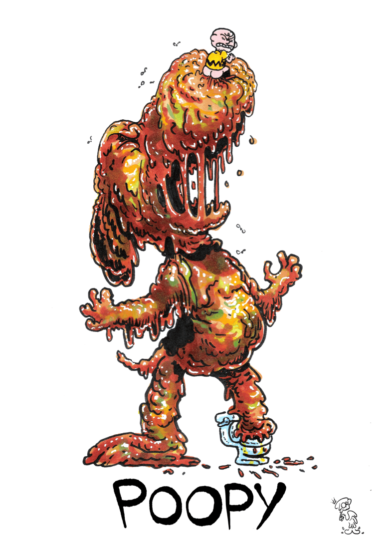 Image of Poopy Art Print