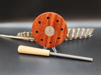 Image 1 of Padauk Pot Call. Glass over Slate #785