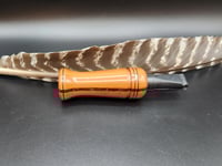 Image 3 of Crow Call made from Redheart and Wenge