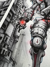 Image 5 of "The Herald of the Machine God" - Fine Art Print