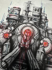 Image 6 of "The Herald of the Machine God" - Fine Art Print