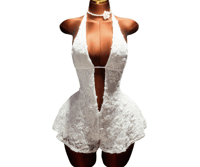 Image 1 of  Bloom Lace Romper