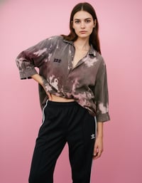 Image 1 of HANDGEFÄRBT ✘  HEMD ✘ IBIZA PRINT  ✘ VINTAGE  ✘ UPCYCLED