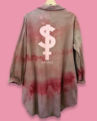 Image 2 of HANDGEFÄRBT ✘  HEMDKLEID ✘ IBIZA PRINT  ✘ VINTAGE  ✘ UPCYCLED