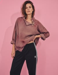 Copy of HANDGEFÄRBT ✘  HEMDKLEID ✘ IBIZA PRINT  ✘ VINTAGE  ✘ UPCYCLED