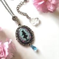 Image 3 of Sakura Alice in Wonderland Cameo Necklace