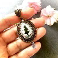 Image 6 of Sakura Alice in Wonderland Cameo Necklace