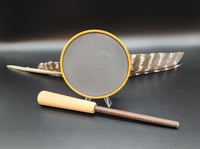 Image 3 of Quartersawn Osage Pot Call. Slate over Glass #705