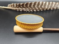 Image 1 of Quartersawn Osage Pot Call. Slate over Glass #705