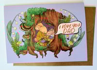 Image 1 of I Love You Dad Father's Day Card