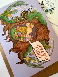 Image 3 of I Love You Dad Father's Day Card