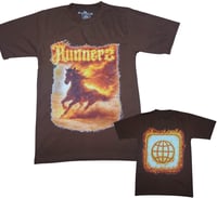 Burning horse 
