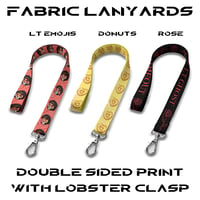 *PREORDER* Fabric Lanyards - 35" Length with Lobster Clasp