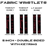 *PREORDER* LT's Rose Wristlets - 6" Fabric Keychain