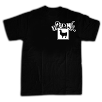 Image 1 of Black Llama Blocks Tee