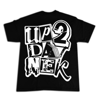 Image 2 of Black Llama Blocks Tee